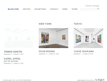 Tablet Screenshot of blumandpoe.com